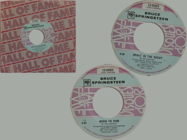 Bruce Springsteen - BORN TO RUN / SPIRIT IN THE NIGHT (HF)